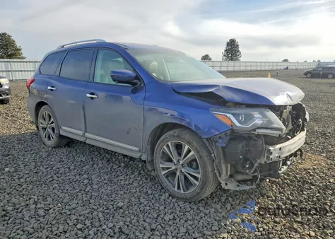 2017 Nissan Pathfinder S from USA, damaged, VIN 5N1DR2MM4HC674593